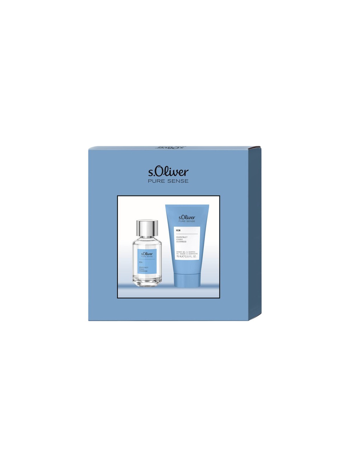 S.OLIVER PURE SENSE MAN SET EDT 30ML+SG 75ML