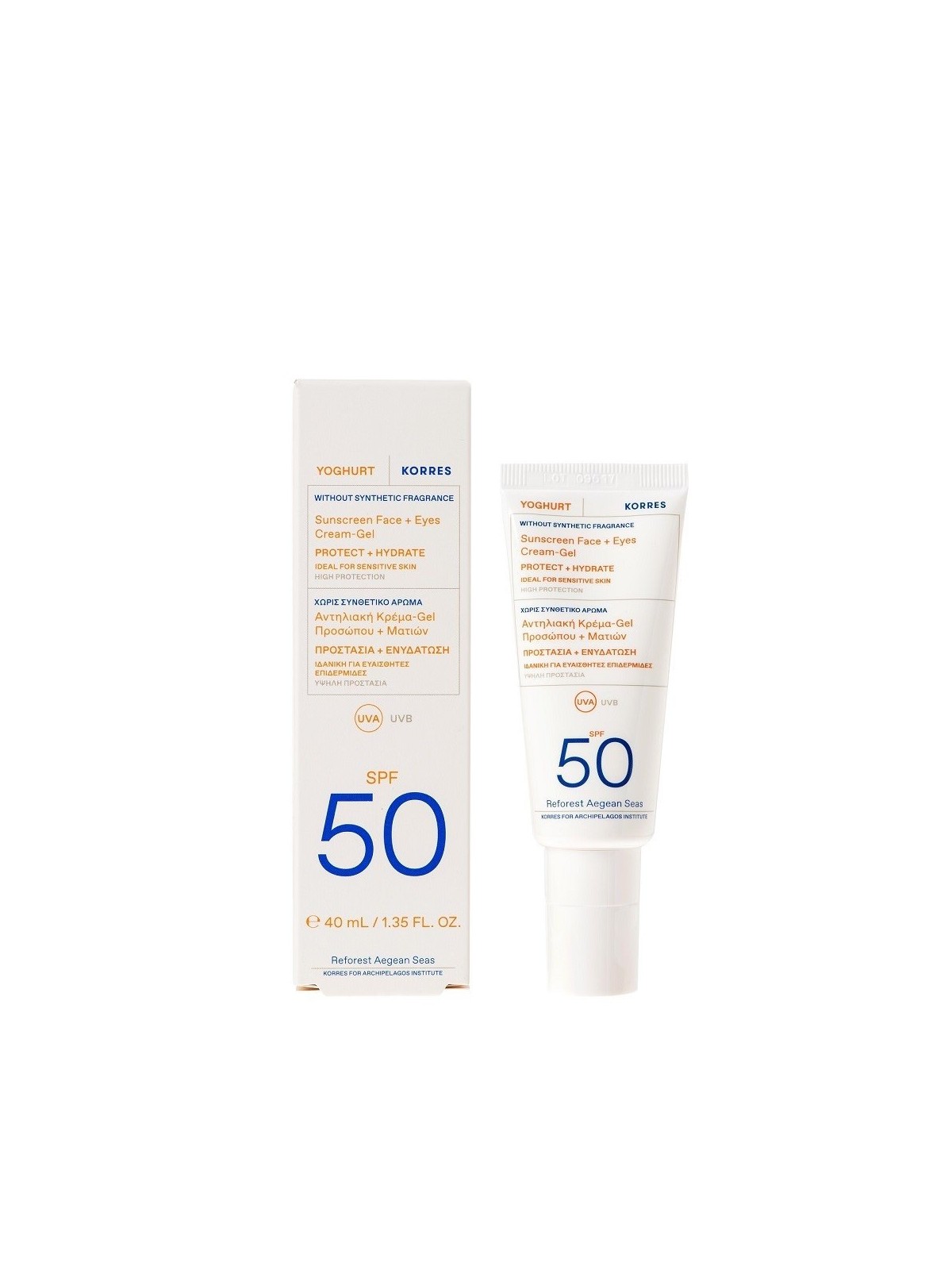 KORRES YOGHURT FACE SPEC SUN SPF50 40ML