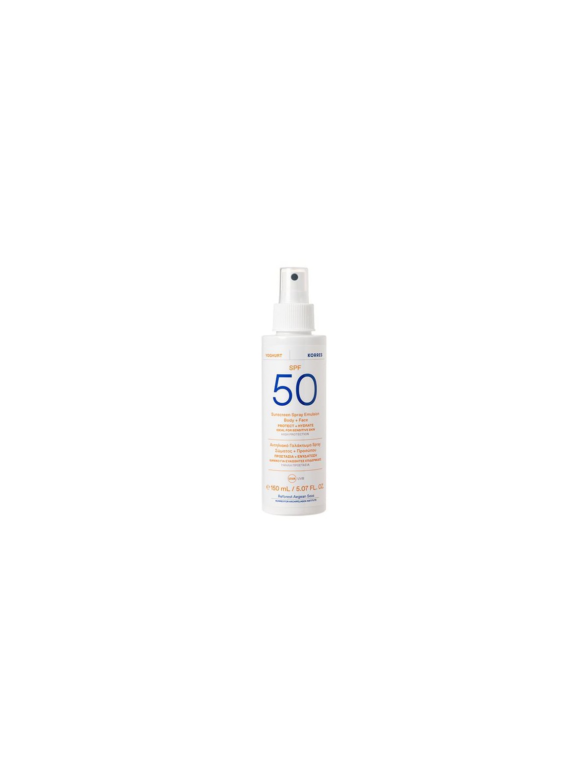 KORRES YOGHURT BODY SPF50 150ML