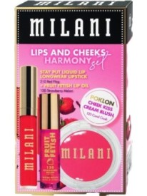 MILANI SET LIPS AND CHEEKS...